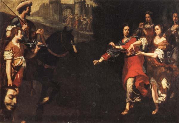 Lorenzo Lippi The Triumph of David Germany oil painting art